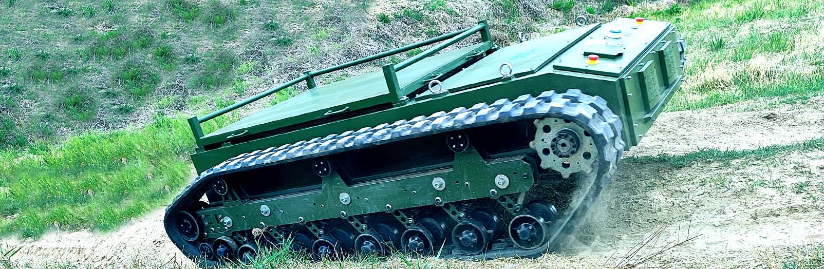 Tracked robot chassis Tracked robot chassis